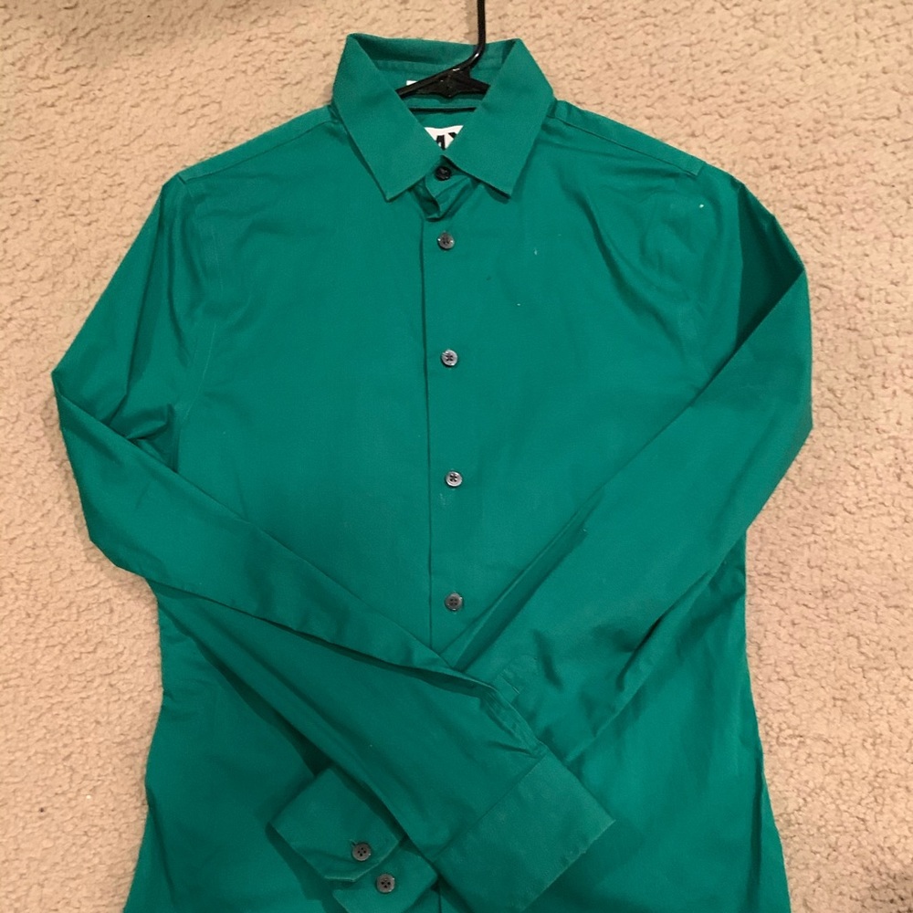Express 1MX dress shirt Size XS Extra Slim Fit